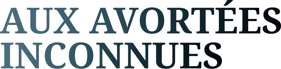 Logo Aux Avortées Inconnues